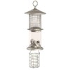 Siena Garden H22037 Triple Feeder for Mixed Feed, Nuts and