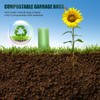 ToVii 100 Counts Biodegradable Trash Bags,Small Bin Bags 20-30 Liter,