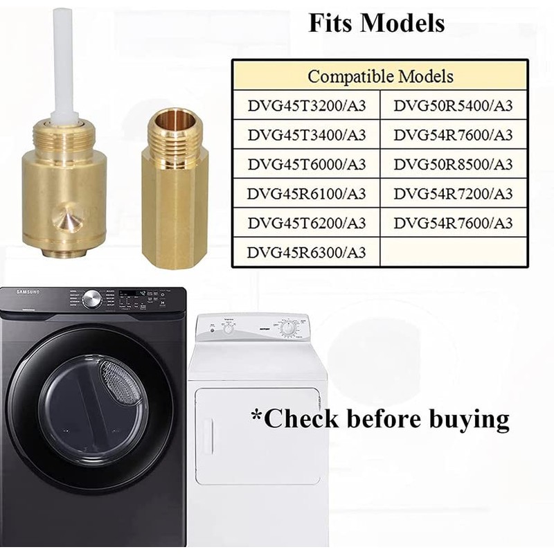 LPKIT-4/XAA Conversion Kit for Dryer, Converts Natural Gas to Liquid