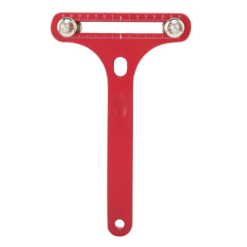 T Shaped Watch Back Case Opener Alloy Steel Clear Scale