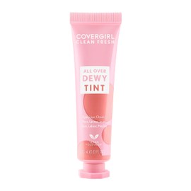 Covergirl Clean Fresh Dewy Tint 400 Dreamy Pink, 3-in-1 Tint, Blendable Color For Eyes, Lips & Cheeks, 0.33 fl oz (Pack of 1)