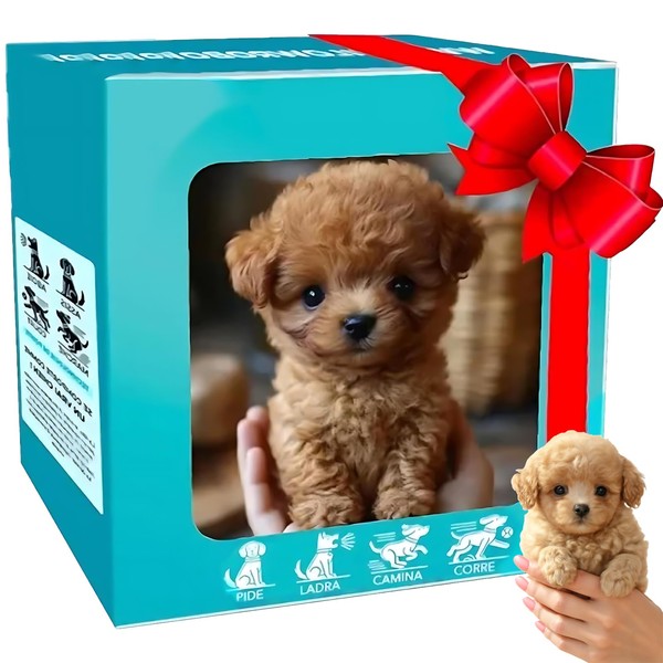 My Realistic Robot Puppy, Realistic Dog, 6.3 * 6.3 INCH