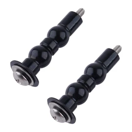 TOTO Toilet Hinge Screw Kit - Expanding Rubber Bolt Top Nuts Set for Top Mount Toilet Seat Tightening, Blind Hole Fixing, 2 Pack