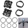 Quarter Turn Edge GPS Cycling Computer mount, Compatible with Mounts