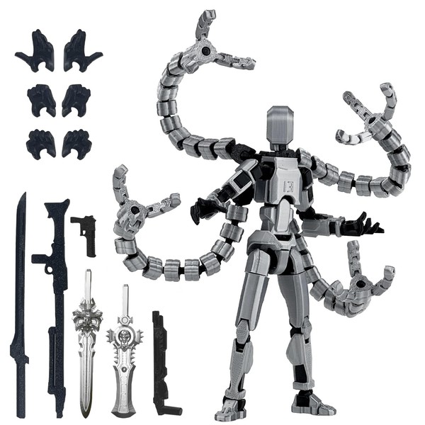 Already Assembled T13 Action Figure Accessories,Dummy 13 T13 Multi-Jointed Movable,for