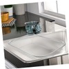 BIUDECO 2pcs Stainless Steel Drainer Colander: Rectangle Mesh Basket Table