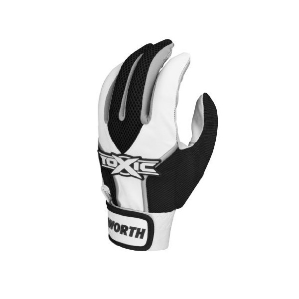 Worth TOXBG-B Toxic Batting Gloves - Black