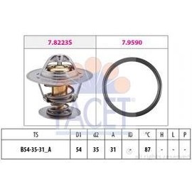 Facet 7.8432 Thermostat, coolant