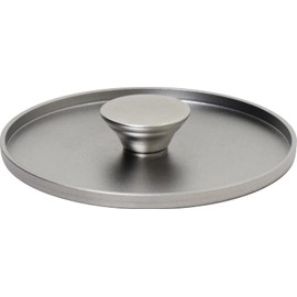 Urushiyama MPJ-16 Meat Press, Made in Japan, Silver, Diameter 6.5 x 1.1 inches (166 x 29 mm)