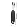 Healeved 1 Set Anti-shake Tableware for The Elderly Portable Disabled