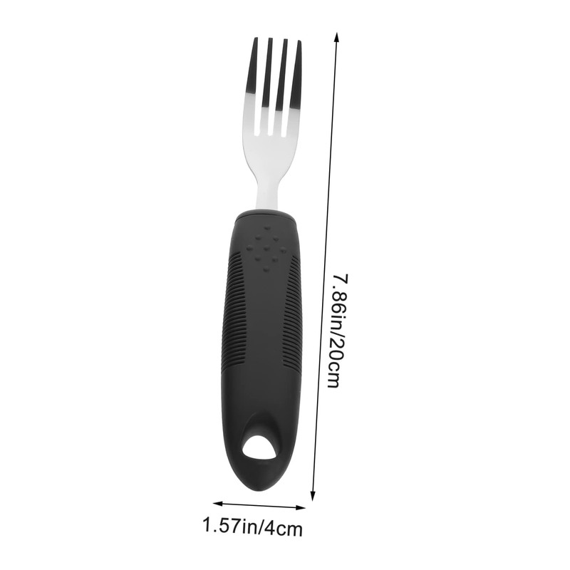 Healeved 1 Set Anti-shake Tableware for The Elderly Portable Disabled
