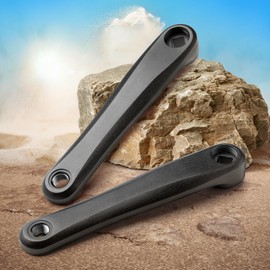 BAFANG E-Bike Crank Arm Aluminium Alloy 2 Pieces E-Bike Crank Arm Left Crank and Right Crank for Electric Bicycle BBS Middle Drive Motor