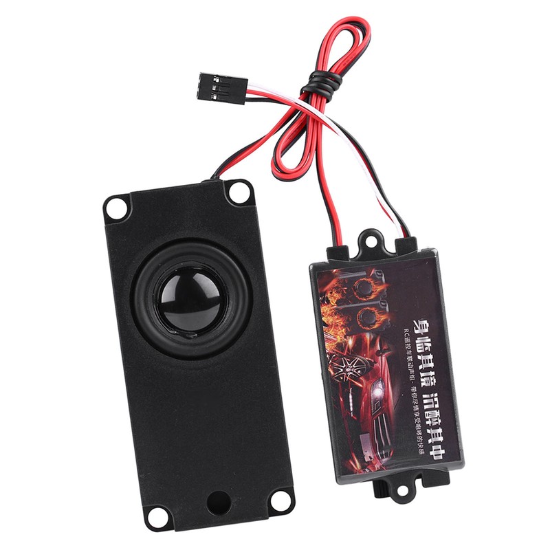 RC Car Engine Sound Simulated Module Set Simulator with Speaker
