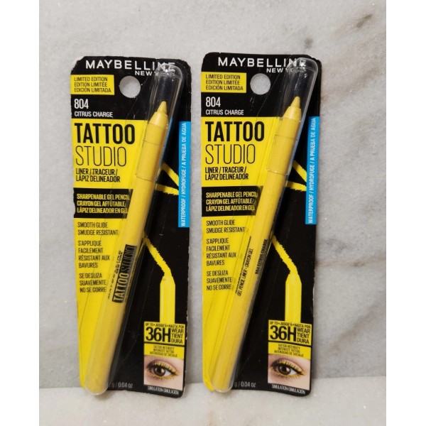Maybelline New York 2-Maybelline New York #804 Citrus Charge -Tattoo