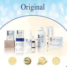 FAIR & WHITE | Crema Despigmentante Aclarante | Tratamiento para manchas en Cara y Cuerpo Rodillas Codos Axilas | Textura en Gel Liviana | 1 oz 30ml
