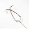 ADC Adscope 619 - Ultra-lite Clinical Stethoscope - Rose Gold/White