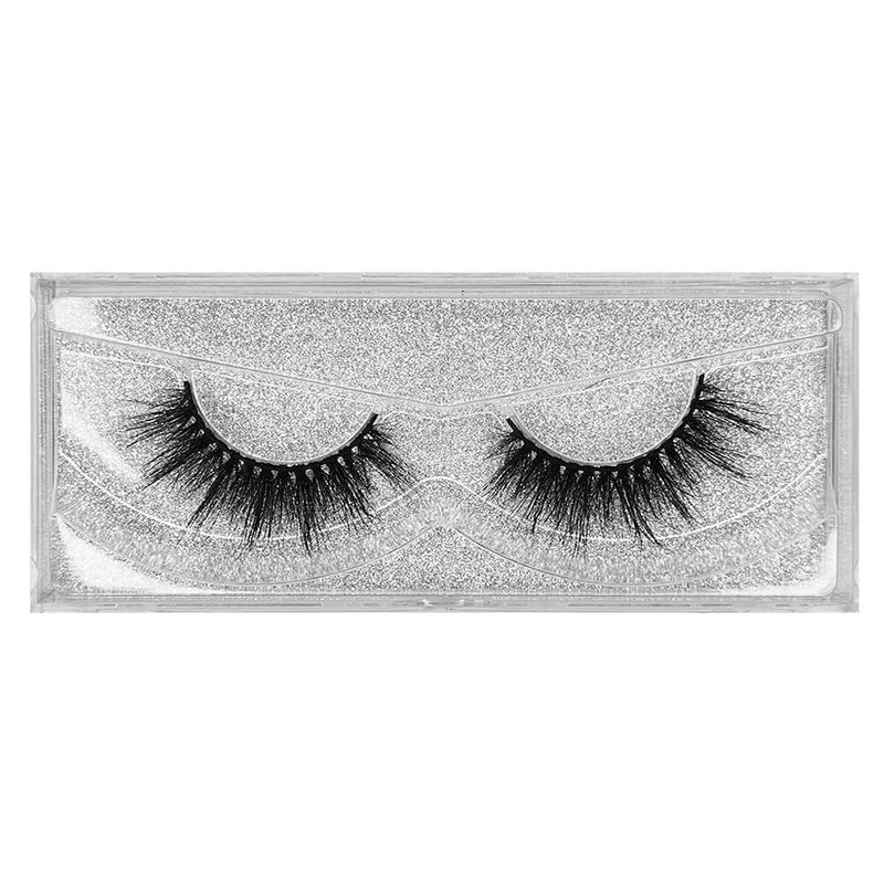 Musegetes 3D Mink Crush Handmade Long Cross Eyelashes (NMED0002)