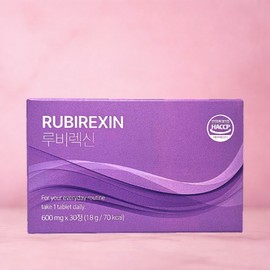Rubyrexin pumpkin extract powder premium solution 30 tablets 1 box 539232 / 루비렉신 호박추출분말 프리미엄 솔루션 30정 1박스 539232