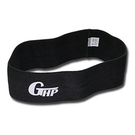 Gillingham High Performance GHP Hip Resistance Circle Workout Band - Activate, Strengthen, and Tone The Hips and Glutes. (Black, M (26in))