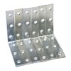 6 x fiXte Steel Corner Brace Repair Brackets Zinc Plated