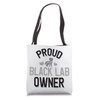 Cute Black Lab Owner Tote Bag