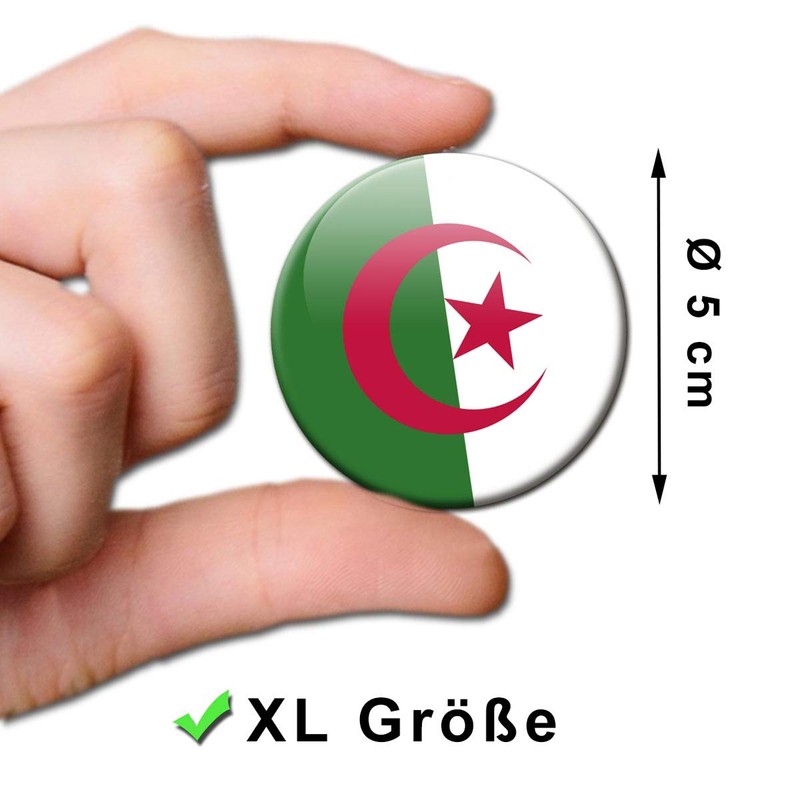 ALGERIA FLAGS FRIDGE MAGNET COUNTRIES TRAVEL SOUVENIR FLAG FOR FRIDGE