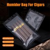 Premium 5-Pack Reusable Cigar Humidor Bags with Humidity Control |