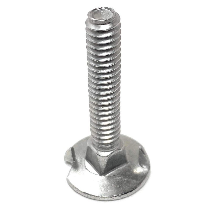 (10) 1/4-20x1-1/2 Stainless Steel Fanged Elevator Bolt Square Neck (3/4
