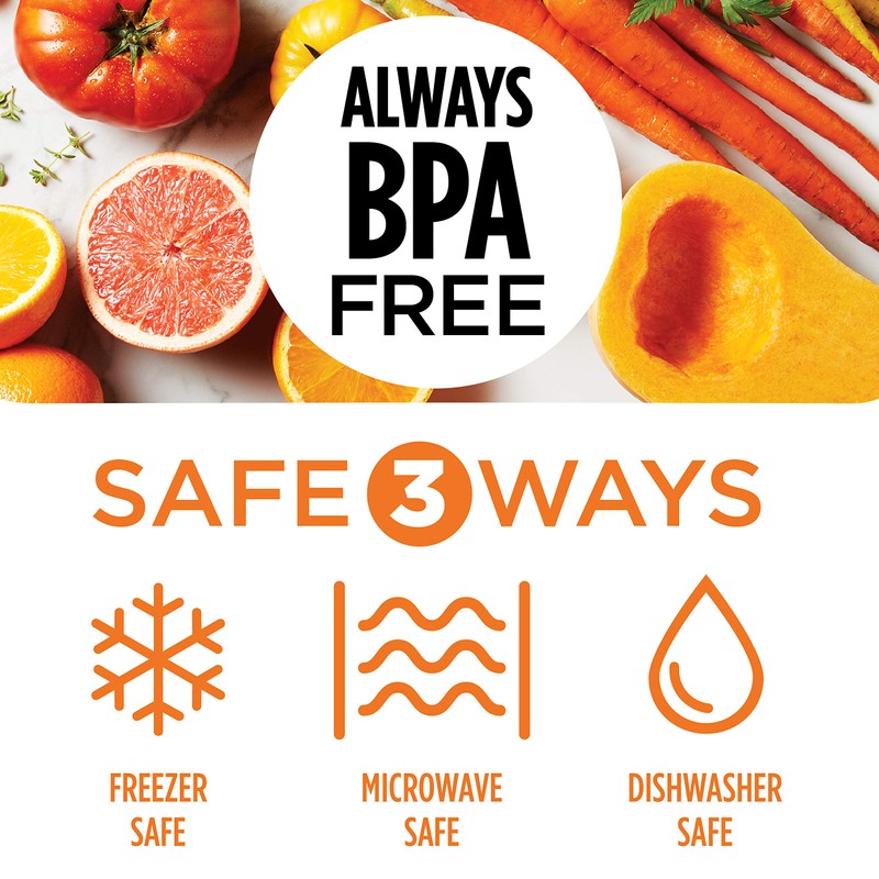 LOCK & LOCK Purely Better Tritan Container/Rectangle Food Storage Bin,