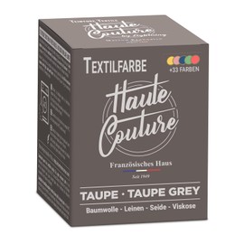 Taupe Fabric Dye - 350g All-in-One - Ready to Use for Clothing and Fabrics HAUTE COUTURE