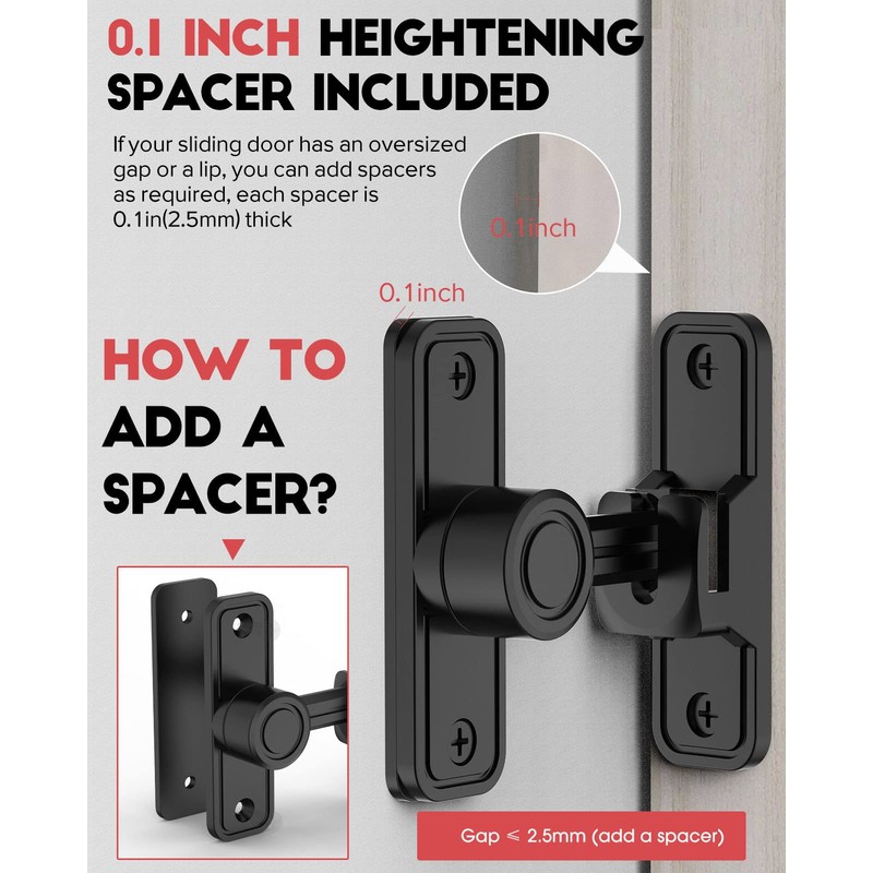 Heavy Duty Gate Latches 90 Degree Right Angle Barn Door