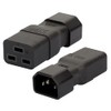 Strhowill IEC320 Male C14 to Female C19 AC Adapter, 15A/250V,