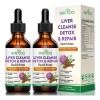 Bvivloo Gotas Salud Hígado Cardo Mariano 2 Pack 4 Fl