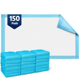 BodyMed Disposable Chucks Incontinence Underpads, 23 in. x 36 in., 150 Pads, High Absorbency – Discreet, Breathable, and Lightweight – Ideal for Adults, Kids, Elderly, and Pets