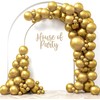 Metallic Balloons Garland Arch Kit (Metallic Gold Balloons)