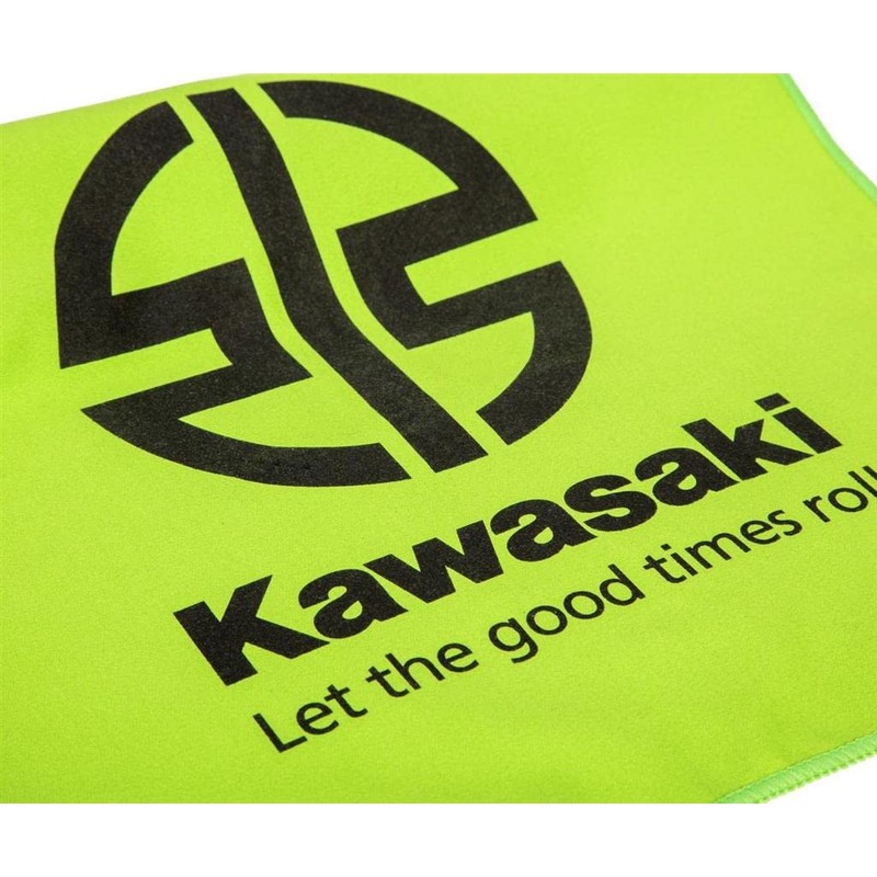 Kawasaki Gym Towel Sports Towel Lime Green