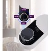 JAXSUNNY US Cold water bidet Dual Nozzle Self Cleaning Toilet