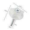 Karjiaja 4 PCS Headboard Bolts M8 Headboard Fixings Headboard Screws