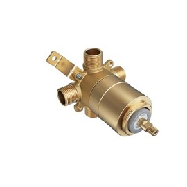 PROFLO PF4001LS 4001 Series Pressure Balanced MIP X SWEAT Ceramic Tub and Shower Valve without Stops (1/2" Connection) - N/A