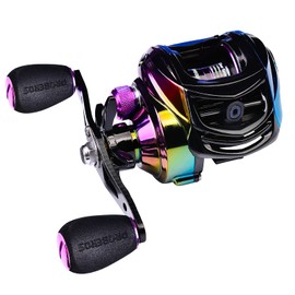 Fishing Baitcast Reel,HUIOP 9+1 BB Bearing Fishing Baitcast Reel High Speed 7.2:1 Fishing Reel Bait Cast Wheel Left/Right Hand Fishing Accessory