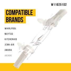 PartsBroz W11025102 Thermal Fuse - Compatible With Whirlpool KitchenAid Wall Oven - Replaces AP6037385 PS11770208 W10794084 4461490 Ultra Durable Replacement Repair Parts