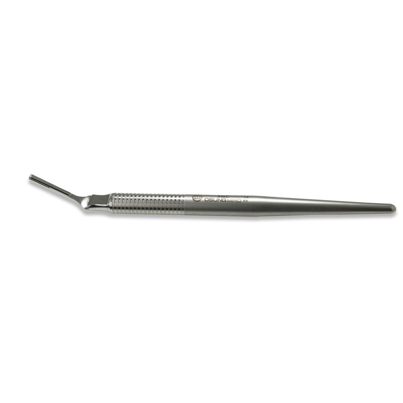 Dental Scalpel Handle, Angled, Size 3 -SHC