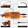 【TRUSCEND】Spinner Bait Buzz Bait 5-Piece Set with BKK Hooks Lure