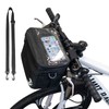 MKYRLX Bicycle Handlebar Bag, Insulated Lunch Bag, Portable with Touchscreen