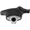 Qiilu Black Plastic Tyre Changer Mounting Head Diameter 28mm/30mm (28mm)