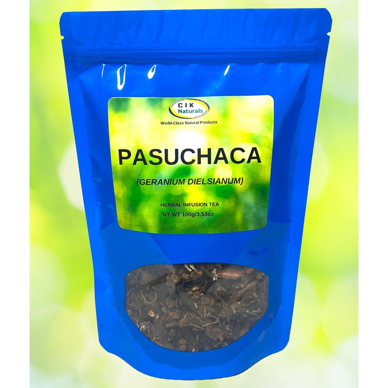 CIK Naturals Pasuchaca Herbal Tea - (100g) Herbal Infusions Zip-lock