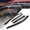 4Pcs Car Window Visors Rain Sun Guard Deflector Compatible with
