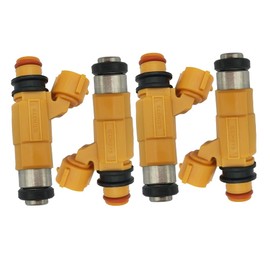 JESBEN 63P1376100 4 inyectores de combustible 4 agujeros de repuesto para Marine Yamaha Outboard F150 HP 2004-2006 CDH275 63P-13761-00-00