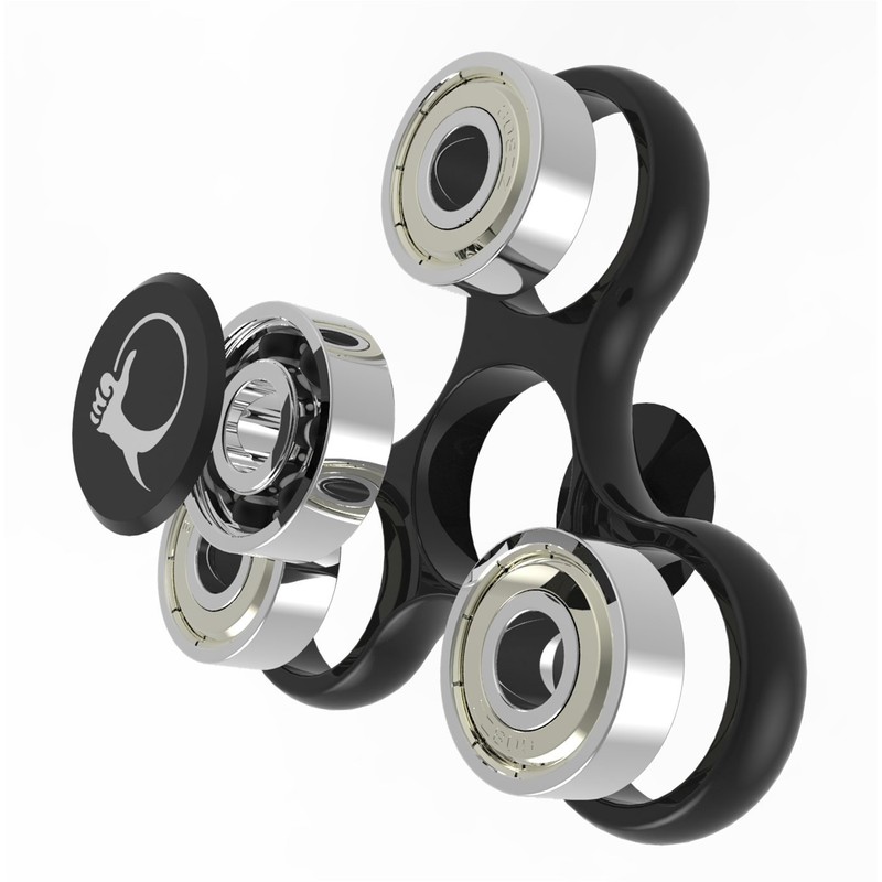 fabquality Figit Fidget Figet Finger Tri Spinner Hand Focus Spin