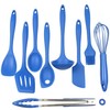 Chef Craft Premium Silicone Cooking Tongs, 12 inch, Blue